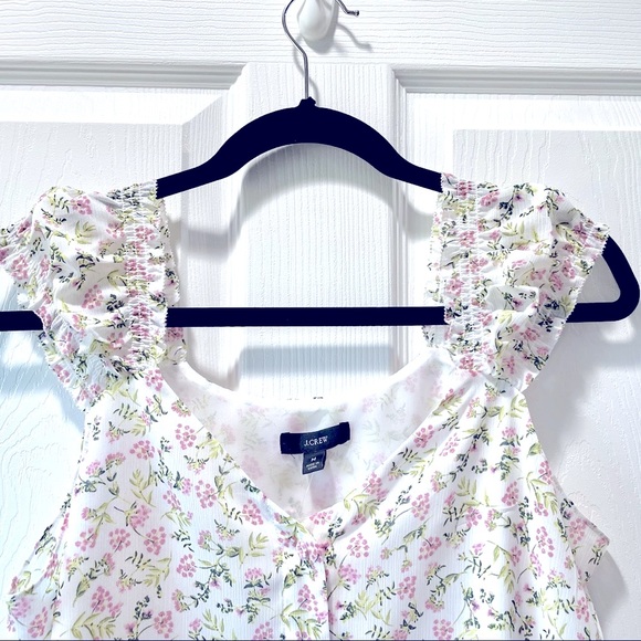 J. Crew Chiffon Top M NWT - Picture 7 of 8